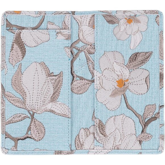 Checkbook Cover for Duplicate Checks for Women, RFID Blocking PU Leather Standar - Picture 4 of 8